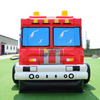 ODM Fire Truck Bounce House factory