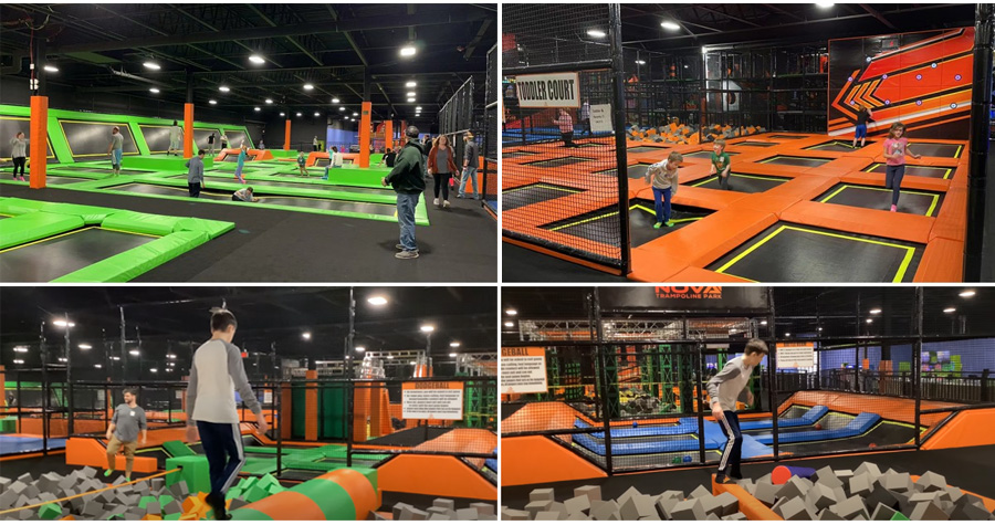 wholesale indoor trampoline park manufacturer