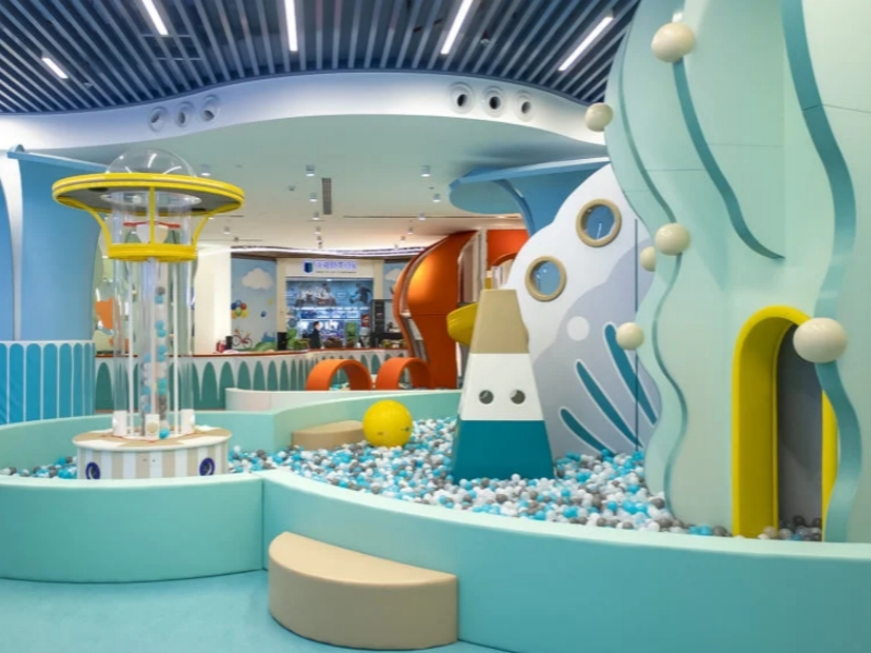 The Role of Children's Slides in Indoor Amusement Equipment