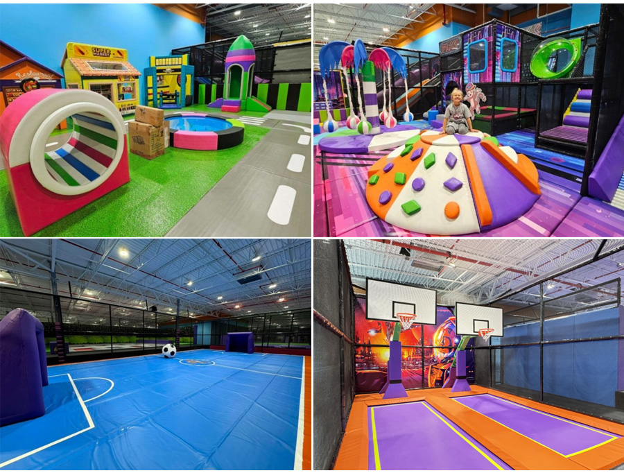wholesale indoor trampoline park manufacturer