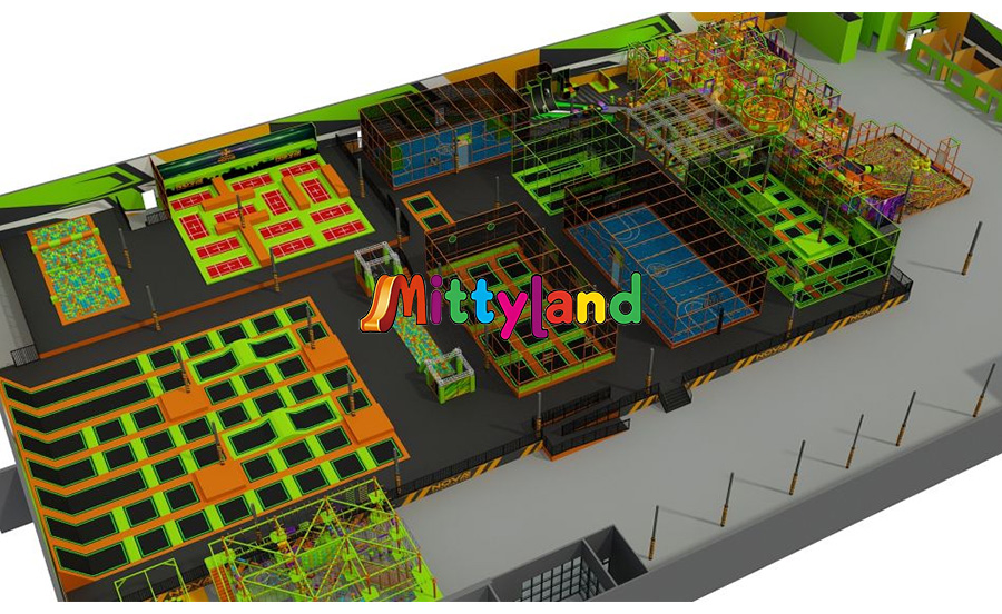 wholesale Super Larger Trampoline Park supplier