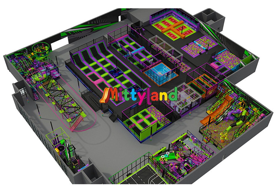 wholesale Large Trampoline Park trader