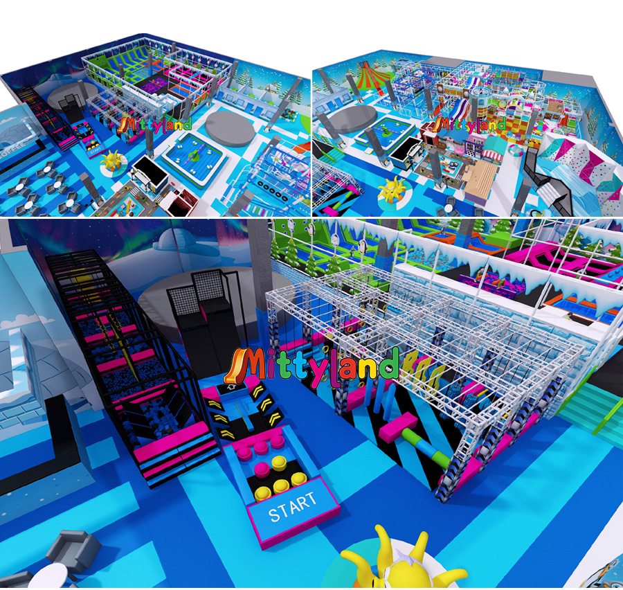 OEM indoor trampoline park manufacturer