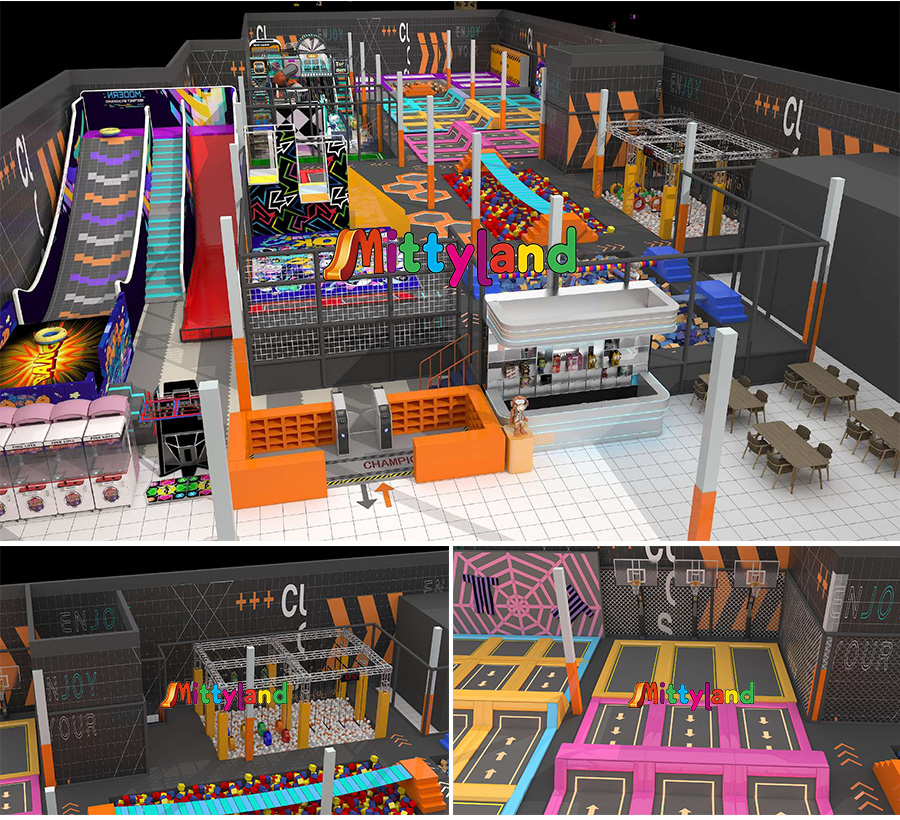 ODM indoor trampoline park manufacturer