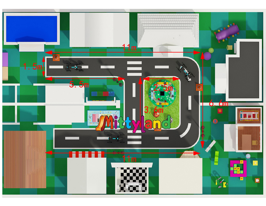 OEM large soft indoor playground manufacturer