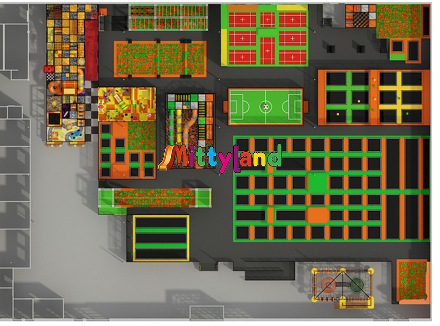 OEM Big Air Trampoline vendor