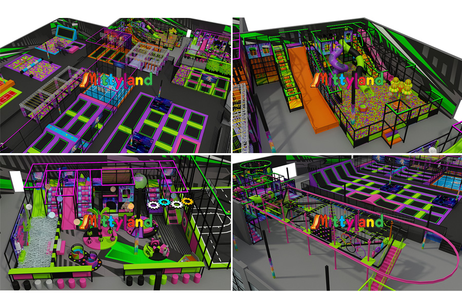 wholesale Large Trampoline Park trader