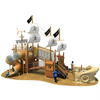 wholesale Outdoor Water Park Equipment Pirate Ship Slide Manufacturer