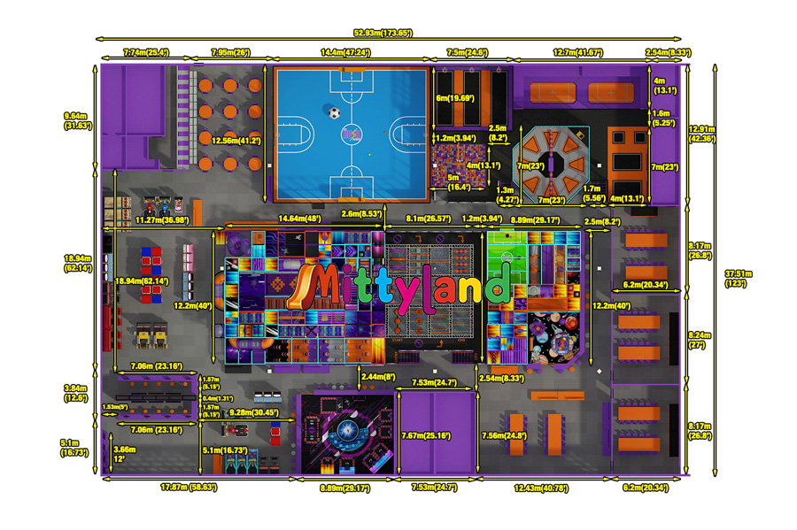 wholesale Rush Trampoline Park supplier