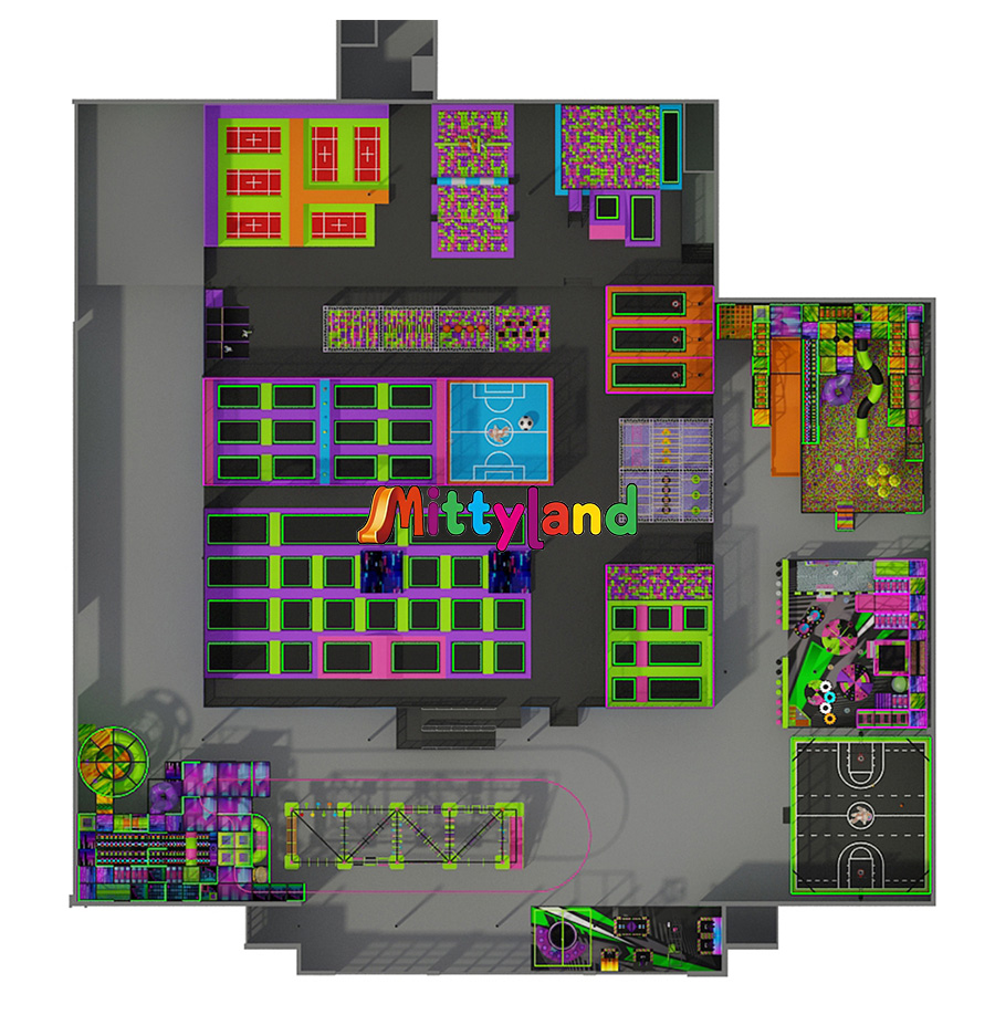 wholesale Large Trampoline Park trader