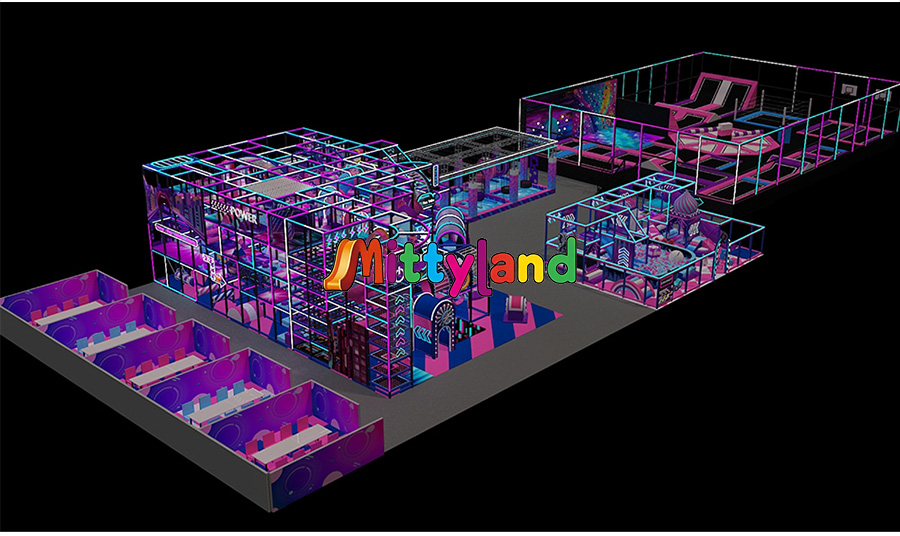 ODM New Trampoline Park Center factory