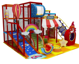 Cartoon Theme Small Mini Kids Soft Play Indoor Playground