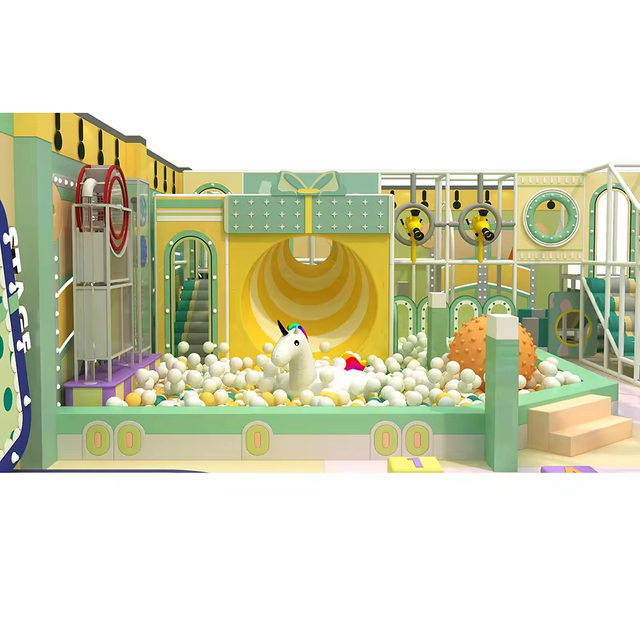  Amusement Indoor Playground Equipment Soft Stage Kids Small Indoor Playground with Ball Pit