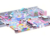Soft Foam Indoor Playground Equipment for Home & Day Care Centers Mini Pretend Town Role Playing Game Set for Preschoolers