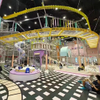 Commercial Profitable Attractive High Altitude Indoor Play Rope Courses Project Certified Material Made Indoor Playground