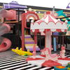 Custom Design Commercial Kids Interactive Games Playground Soft Play Equipment Multi-Material 1 Year Warranty Theme Indoor