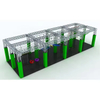 Modern Adults Ninja Parkour Indoor Playground Adventure Park Equipment Kids Ninja Warrior Obstacle Course for Adults Children