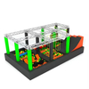 Children Play Structure Customized Parkour Indoor Playground Ninja Warrior Obstacle Course for Kids Ninja Courses