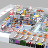 Soft Play Modern Indoor Children's Amusement Park Large Trampoline Indoor Teenagers Entertainment Play Equipment