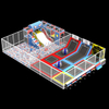 New Product Hot Sale Kids Soft Play Set Children's Trampoline Jump Amusement Park Facilities Playground Indoor With Ball Pool
