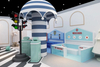 Sweet Candy Themed Indoor Playground Dreamy Castle Entertainment Centers Children's Activity Area