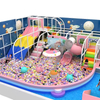 Professional Ocean Themed Indoor Soft Play Area Equipment, with Tunnels, Toys And A Large Ball Pool for Preschool Facility