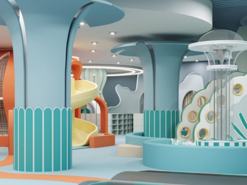 How To Set Up A Combined Children's Play Area in A Shopping Mall?