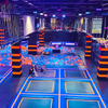 Trampoline Entertainment Equipment Elastic Trampoline Park with Obstacles Commercial Jumping Park