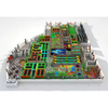Premium Large Customized Indoor Trampoline Park Ninja Course Commercial Playground Kids CE Certified 500kg Capacity 