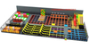 Super Large Quality Commercial Indoor/Outdoor Children's Trampoline Park Safe Trampoline with Foam Pit Slide Climbing