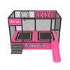 Mini Small Indoor Trampoline Playground Water Slides Activities for Adults and Kids Trampoline Park