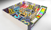 Soft Play Modern Indoor Children's Amusement Park Large Trampoline Indoor Teenagers Entertainment Play Equipment