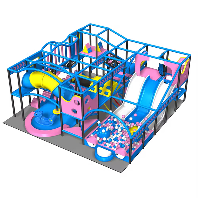 Plastic Jungle Gym Play Set New Indoor Children Style Kids Playground Any Indoor Place Baby Hot Sell Toddler Girl 10-35 2 Years
