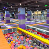 Trampoline Entertainment Equipment Elastic Trampoline Park with Obstacles Commercial Jumping Park