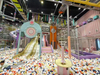 Commercial Profitable Attractive High Altitude Indoor Play Rope Courses Project Certified Material Made Indoor Playground