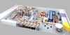 Soft Play Modern Indoor Children's Amusement Park Large Trampoline Indoor Teenagers Entertainment Play Equipment