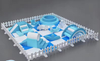 Custom Luxury Indoor Playground Equipment Set Pastel Soft Play Ball Pit Bounce House Commercial Residential Toddler Parties