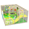 Mini Indoor Playground Baby Soft Play Equipment With Plastic Slide And Ball Pool Trampoline for Restaurant And School