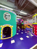 Modern Colorful Indoor Castle Runway Playground Equipment with Cool Glow Kids Have Fun on Soft Themed Track Amusement Rides