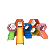 Customize Soft Package Coloful Honeycomb Slides Indoor Kids Soft Play Climber Sets Sense System Training Equipment for Home