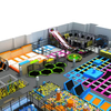Soft Play Equipment Big Fitness Jumping Amusement Kids Indoor Trampoline Park Indoor in Ground Trampoline