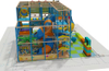 Small Kindergarten Play Ground Safely Entertainment Park Kids Plastic Slides Set Playground Indoor With Ball Pool