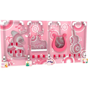 Indoor Commercial Science Interactive Ball Wall Game Equipment for Kids Baby Playground with PE & ABS Material