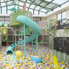 Custom Indoor Playground Equipment for Play Cafe And The Fun Park at Resort Center