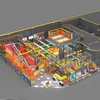 Equipment Trampoline Parks for Kids And Adults Custom Big Indoor Playground Trampoline Park Ninja Course