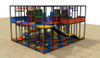 Hot Selling Professional Durable Amusement Park Rope Course Large Indoor Playground Ninja Warrior Obstacles