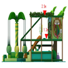 Customized Style Forest Theme Quality Indoor Play Area Kids Role Play Children Soft Play Indoor Playground with Ball Pool