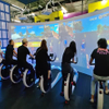 Commercial Smart Riding Interactive Bike Cycle Game System for Shopping Mall Kids Corners And Leisure Areas