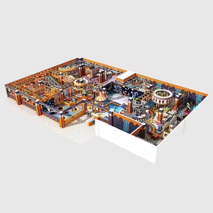 Customized Theme Indoor Kids Game Center Interactive Indoor Amusement Park Soft Play Indoor Playground Set for Sale