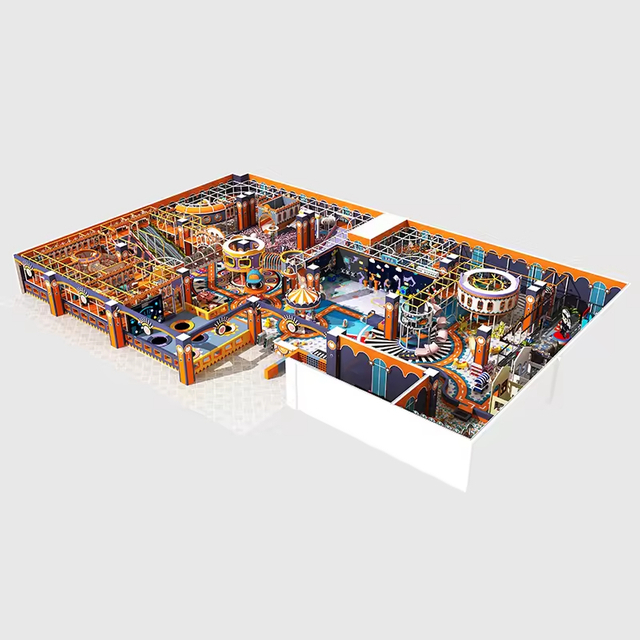 Customized Theme Indoor Kids Game Center Interactive Indoor Amusement Park Soft Play Indoor Playground Set for Sale